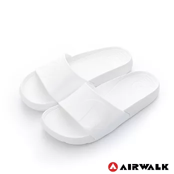AIRWALK - 輕盈舒適中性EVA休閒多功能室內外拖鞋 4白