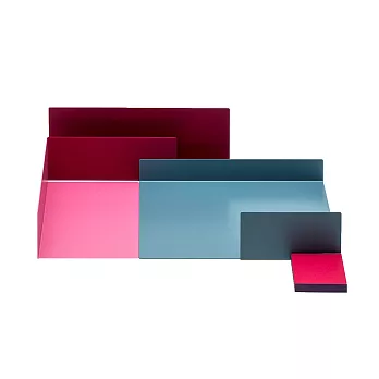 Perrocaliente Color Object 自在收納組（托盤三入＋便條紙）