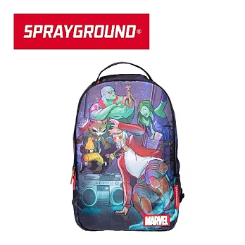 【SPRAYGROUND】DLX MARVEL 聯名系列 Guardians of the Galaxy Breakdancers 星際異攻隊跳街舞潮流筆電後背包