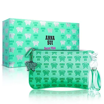 Anna Sui 安娜蘇 許願精靈蝴蝶禮盒-送品牌紙袋