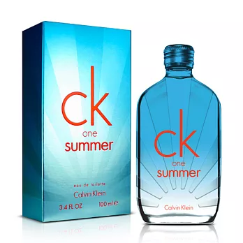 CK one Summer 中性淡香水-2017夏日限量版(100ml)