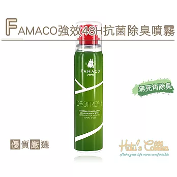 【○糊塗鞋匠○ 優質鞋材】M05 法國FAMACO強效48H抗菌除臭噴霧(罐)