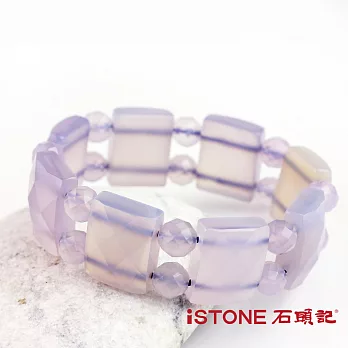 石頭記 紫玉髓版型手鍊-紫氣東來