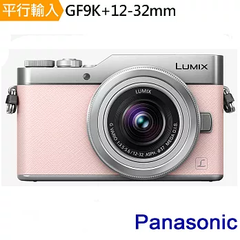 Panasonic DMC GF9K+12-32mm 單鏡組*(中文平輸)-送單眼相機包+強力大吹球清潔組+硬式保護貼粉紅色