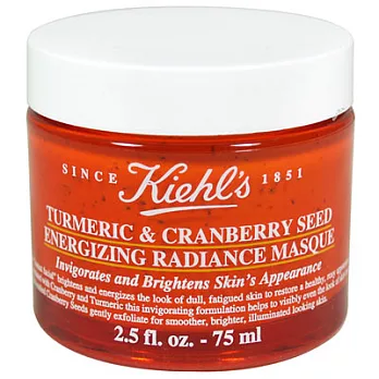 Kiehl’s契爾氏 莓果薑黃精萃亮面膜(75ml)