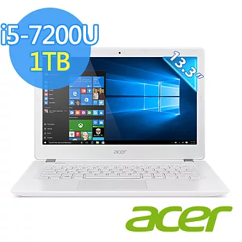 ACER V3-372 13.3吋 Win10筆電(i5-7200U/4G/1TB/V3-372-5970)