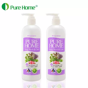 【PURE HOME】薰衣草柔膚沐浴精485ml 2入