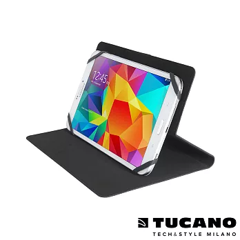 TUCANO PIEGA 8吋平板通用可站立保護套(iPad mini適用)黑