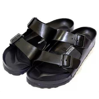 【U】BIRKENSTOCK - MADRID EVA MODEL系列經典雙帶休閒拖鞋(女款,四色可選)36 - 黑色