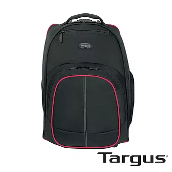 Targus Compact 16＂ 拉桿後背包 (黑紅/15.6吋筆電適用)