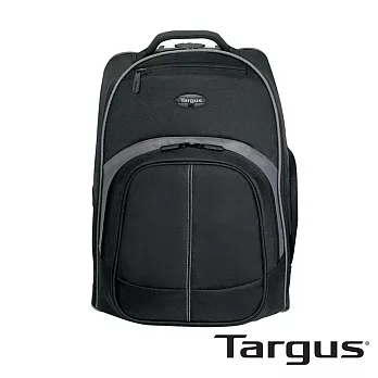 Targus Compact 16＂ 拉桿後背包 (黑灰/15.6吋筆電適用)