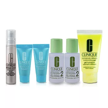 CLINIQUE 倩碧 完美六件禮(紫)(百貨專櫃貨)