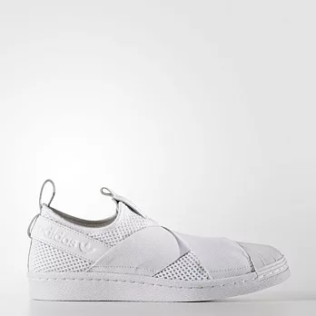 adidas ORIGINALS SUPERSTAR SLIP-ON W 繃帶鞋休閒女鞋【GT Company】US7全白