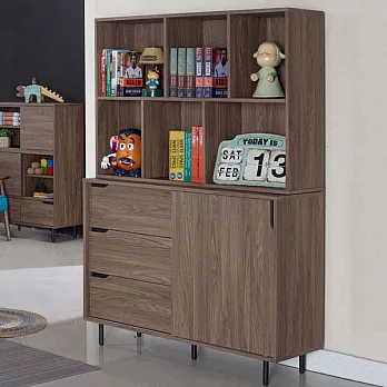 《Homelike》葛瑞4尺收納書櫃