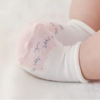 Happy Prince COCO嬰童短襪2件組 韓國製淺粉