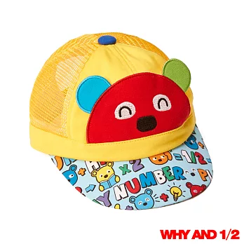 WHY AND 1/2 mini 微笑普普熊棒球帽 多色可選50黃色