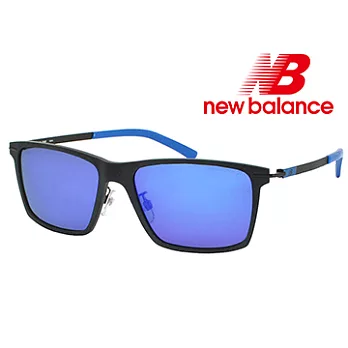 【New Balance 眼鏡】偏光運動太陽眼鏡-水銀藍鏡面(NB8054-2P)