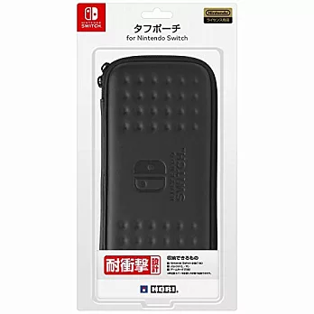 HORI NS 任天堂 Nintendo Switch 周邊 耐衝擊硬殼包 收納包 黑色 (NSW-038)