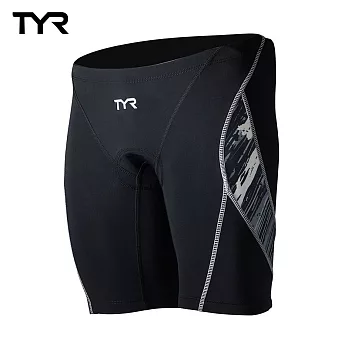 美國TYR VANGUARD 9 TRI PANTS Black男性成人三鐵短褲-黑【鐵人三項專用】S