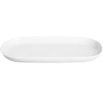 《EXCELSA》White白瓷淺餐盤(長23.2cm)