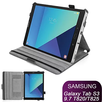 三星 SAMSUNG Galaxy Tab S3 9.7 T820 T825專用頂級薄型平板電腦皮套 保護套 可手持帶筆插