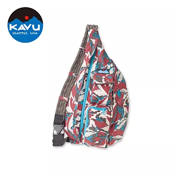 西雅圖 KAVU Rope Bag 休閒肩背包 #923華麗秋葉