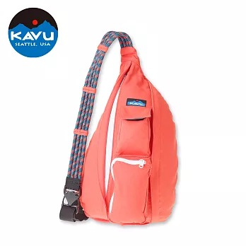 西雅圖 KAVU Rope Bag 休閒肩背包 #923橘紅