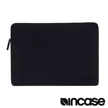 INCASE Slim Sleeve 筆電保護套 (格紋耐磨/晶鑽黑/適用 12 吋 MacBook)