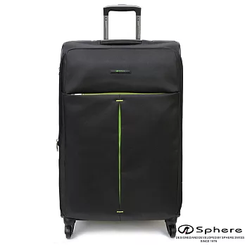 【Sphere斯費爾】27吋360°輕量加寬行李箱(黑色)27吋黑色