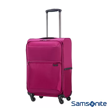 Samsonite新秀麗 20吋72H四輪TSA極輕量布面登機箱(紫紅)