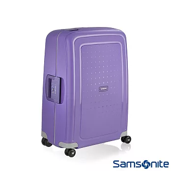 Samsonite 新秀麗 25吋 S’CURE 四輪PP硬殼TSA扣鎖行李箱(淡紫)