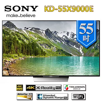 SONY 新力 KD-55X9000E 55吋 4K 液晶電視 公司貨 【贈基本桌裝】