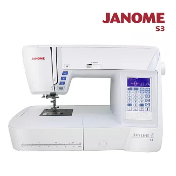 日本車樂美 JANOME 電腦型全迴轉縫紉機 S3