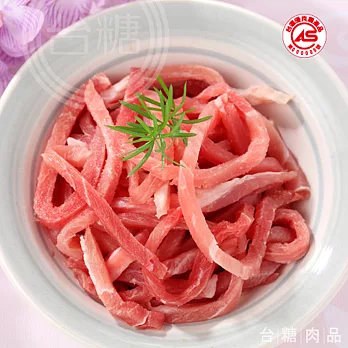 【台糖優質肉品】前腿肉絲3kg量販包(CAS認證健康豬肉)