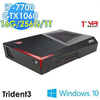 msi微星 Trident 3 VR7RC-065TW i7-7700 GTX1060 WIN10 電競桌機