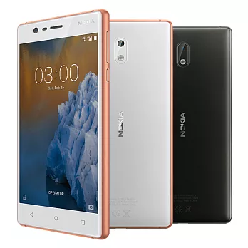 Nokia 3 四核心5吋4G全頻智慧機(2G/16G版)※送支架※爵士黑爵士黑