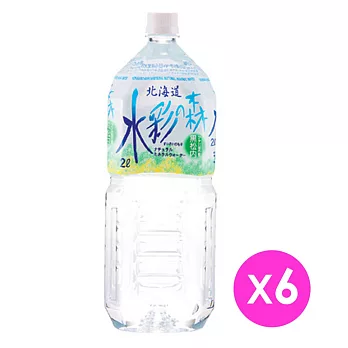 【日本北海道】水彩之森礦泉水2L (6入)