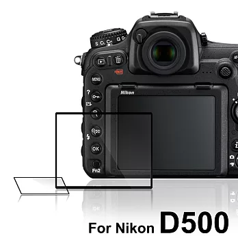 LARMOR防爆玻璃靜電吸附相機保護貼-NIKON D500專用