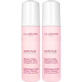 CLARINS 克蘭詩 智慧美 白潔顏慕斯(150ml)*2