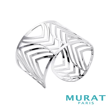 MURAT PARIS米哈巴黎 幾何線條寬版手環