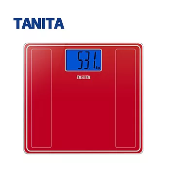 【TANITA】電子體重計HD382紅