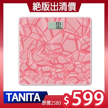 【TANITA】 電子體重計 HD380粉