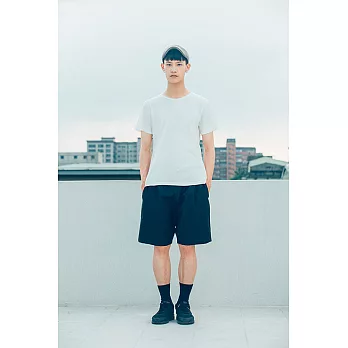 I . A . N Design 森.空 - 短褲（黑）平織有機棉 Organic Cotton32黑色