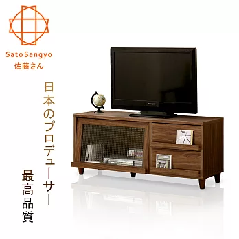 【Sato】NEFLAS時間旅人二抽一門電視收納櫃‧幅120cm