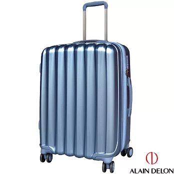 ALAIN DELON 亞蘭德倫 24吋絕色流線系列行李箱(藍)24吋