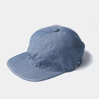 【 HUNTISM 日本職人帽子品牌】Slab Cap / Navy 棒球帽 (牛仔藍)