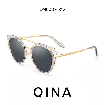 QINA熱賣款 QN6009-B12透灰金