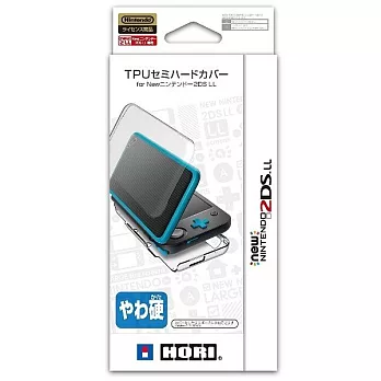 HORI New 2DS LL 主機保護殼 TPU 透明 (2DS-106)