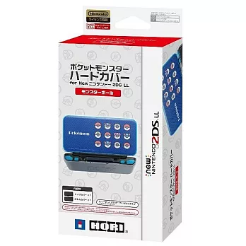 HORI New 2DS LL PC硬式保護殼 寶貝球 (2DS-115)