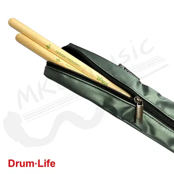 Drum Life 台灣製 PU防水材質 鼓棒袋 1入(多色可選)墨綠